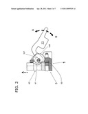 LEVER ARM COUPLING FOR CONNECTING HOSE LINES diagram and image