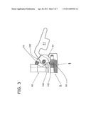 LEVER ARM COUPLING FOR CONNECTING HOSE LINES diagram and image