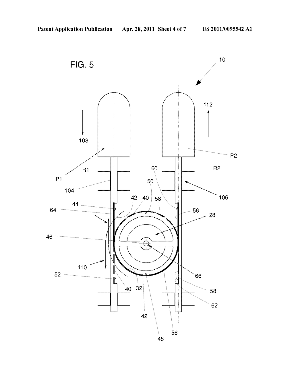 LUBRICANT FREE, REDUCED MASS, FREE-PISTON, STIRLING MACHINE HAVING RECIPROCATING PISTON DRIVINGLY LINKED TO ROTARY ELECTROMAGNETIC TRANSDUCER MOVING IN ROTATIONAL OSCILLATION - diagram, schematic, and image 05