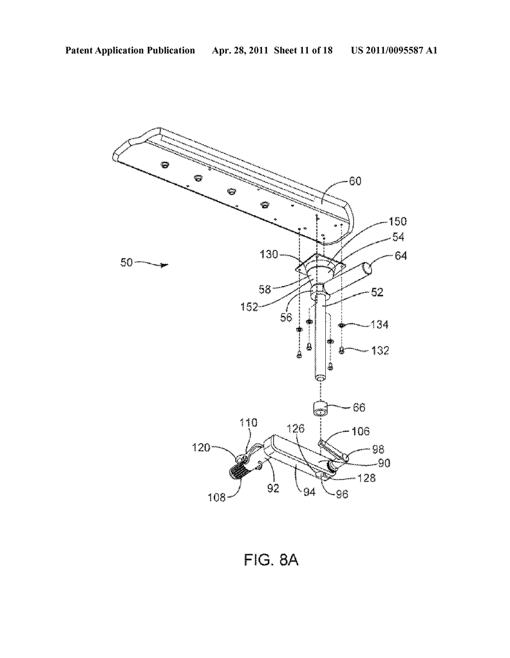 ARTICULATED CHAIR HAVING UNIVERSAL RECLINING ARMREST SYSTEM - diagram, schematic, and image 12