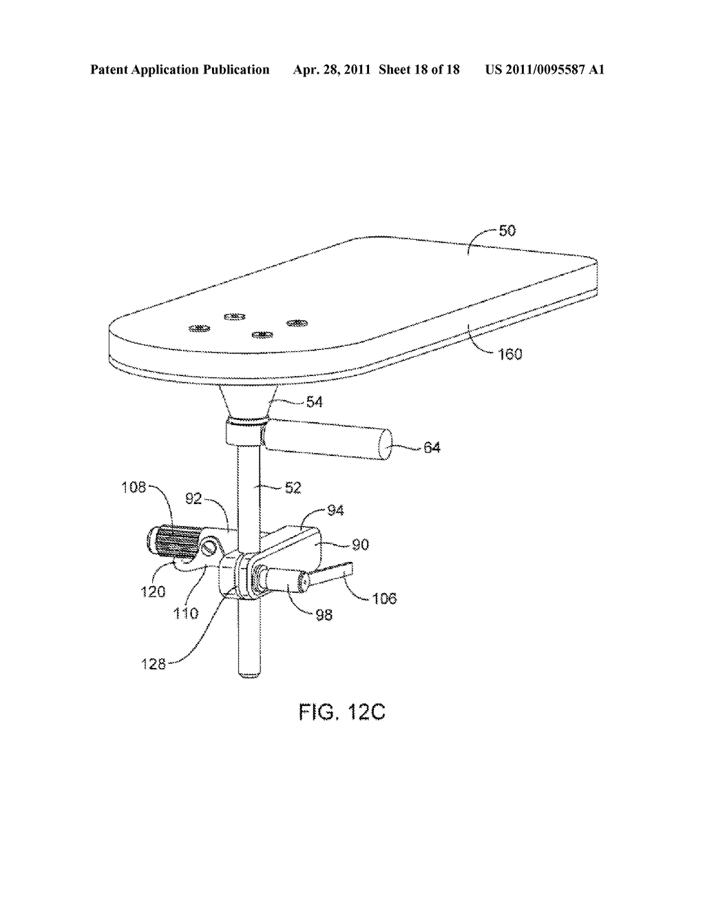 ARTICULATED CHAIR HAVING UNIVERSAL RECLINING ARMREST SYSTEM - diagram, schematic, and image 19