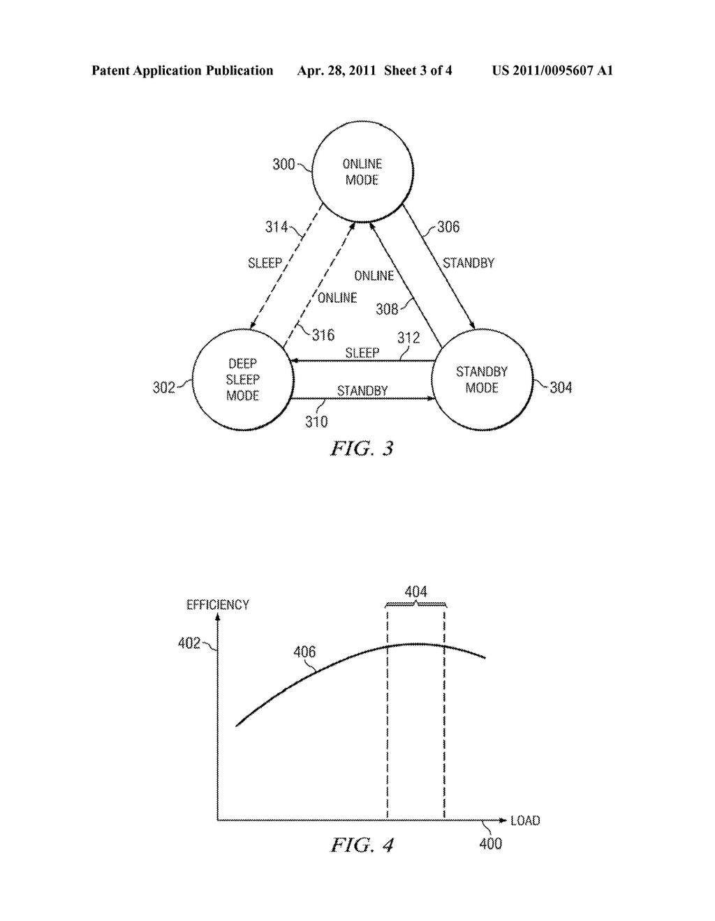 System and Method for Supplying Power to a Load Using Deep-Sleep-Mode Power Supplies - diagram, schematic, and image 04