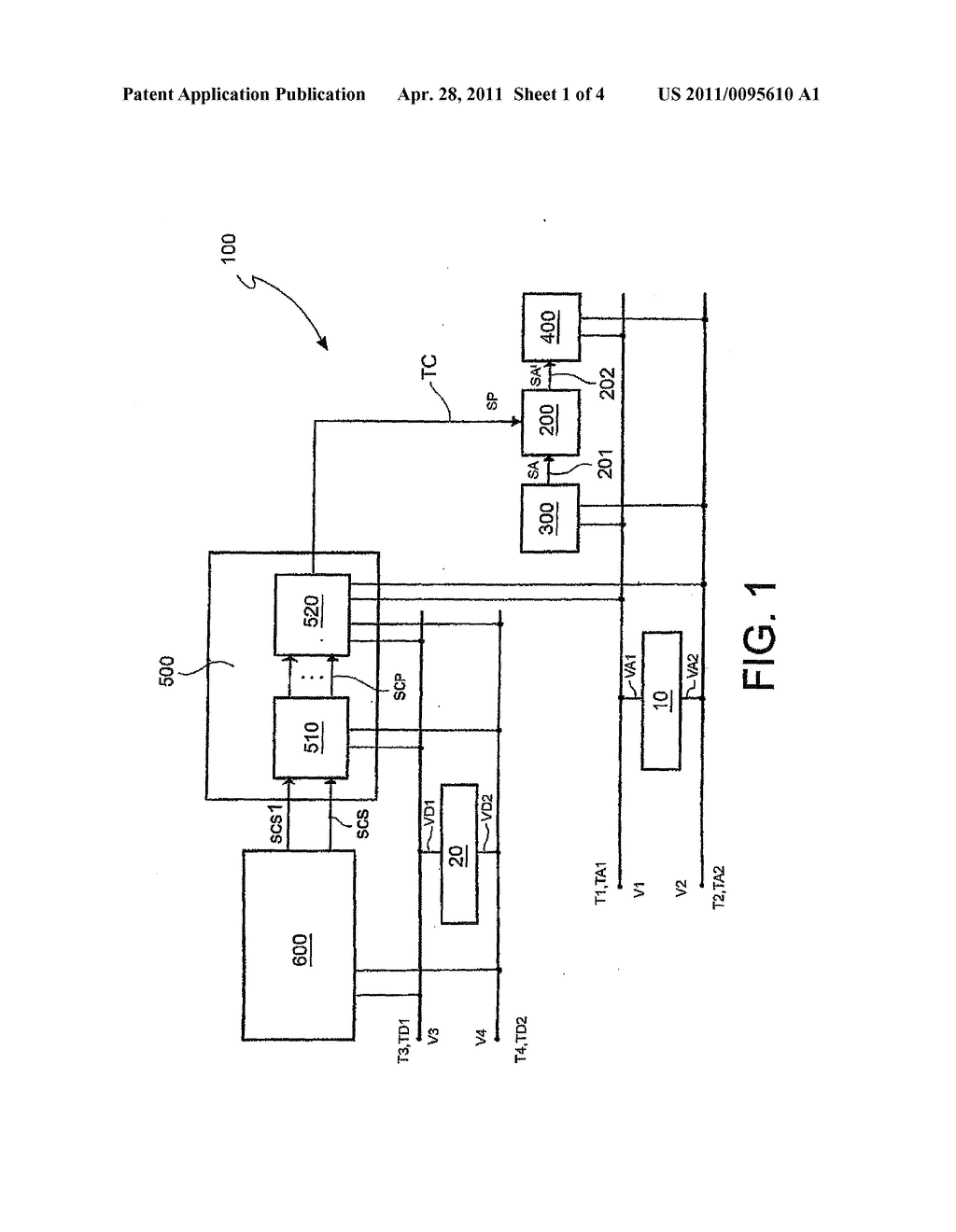 SYSTEM FOR PROCESSING ANALOG-TYPE ELECTRICAL SIGNALS WITH LOW NOISE DRIVING DEVICE - diagram, schematic, and image 02