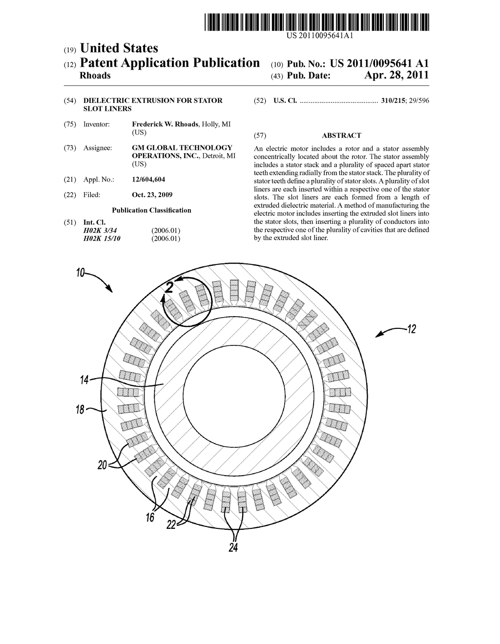 DIELECTRIC EXTRUSION FOR STATOR SLOT LINERS - diagram, schematic, and image 01