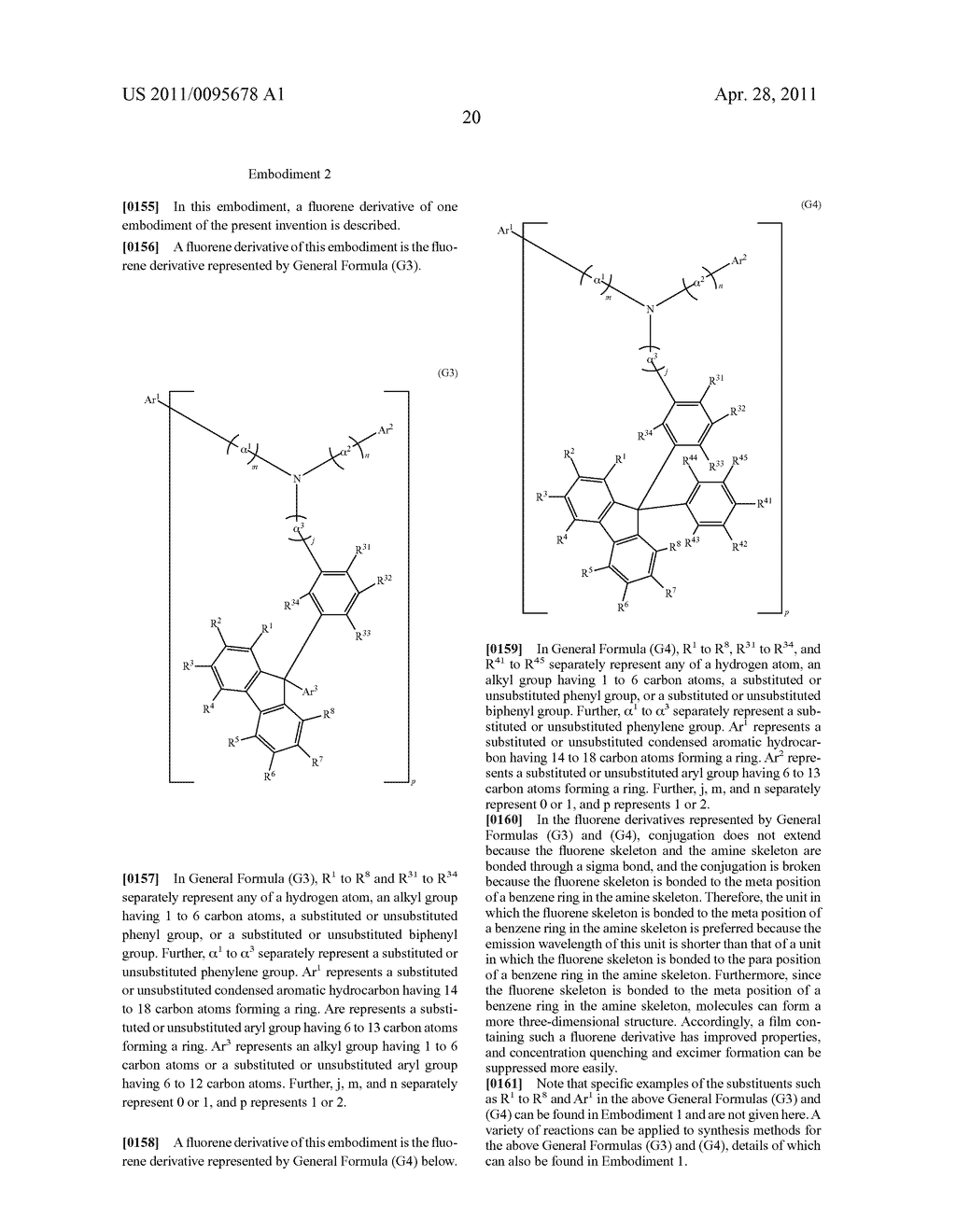 FLUORENE DERIVATIVE, LIGHT-EMITTING ELEMENT, LIGHT-EMITTING DEVICE, ELECTRONIC DEVICE, AND LIGHTING DEVICE - diagram, schematic, and image 88