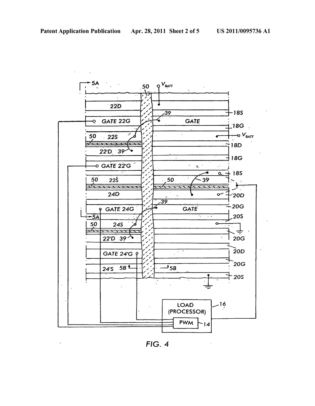 Monolithic III-nitride power converter - diagram, schematic, and image 03