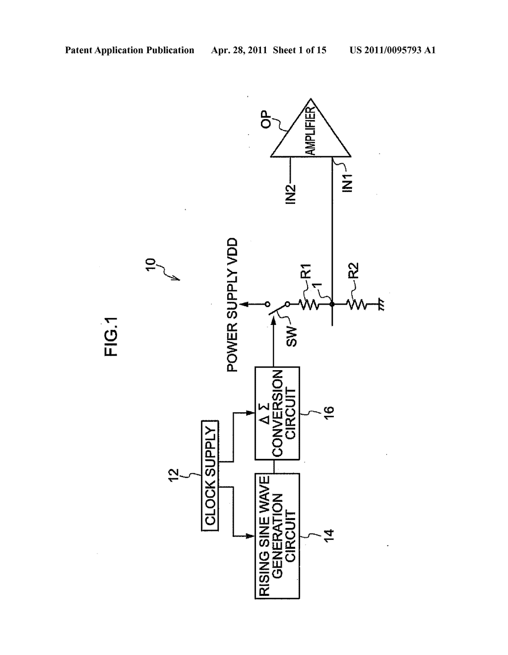 BIAS POTENTIAL GENERATING CIRCUIT - diagram, schematic, and image 02