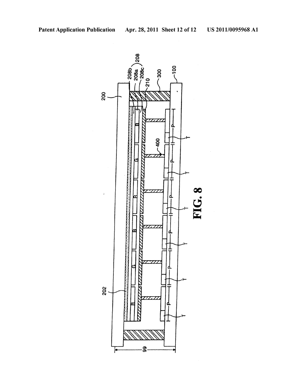 ACTIVE MATRIX ORGANIC ELECTROLUMINESCENT DISPLAY DEVICE AND METHOD OF FABRICATING THE SAME - diagram, schematic, and image 13