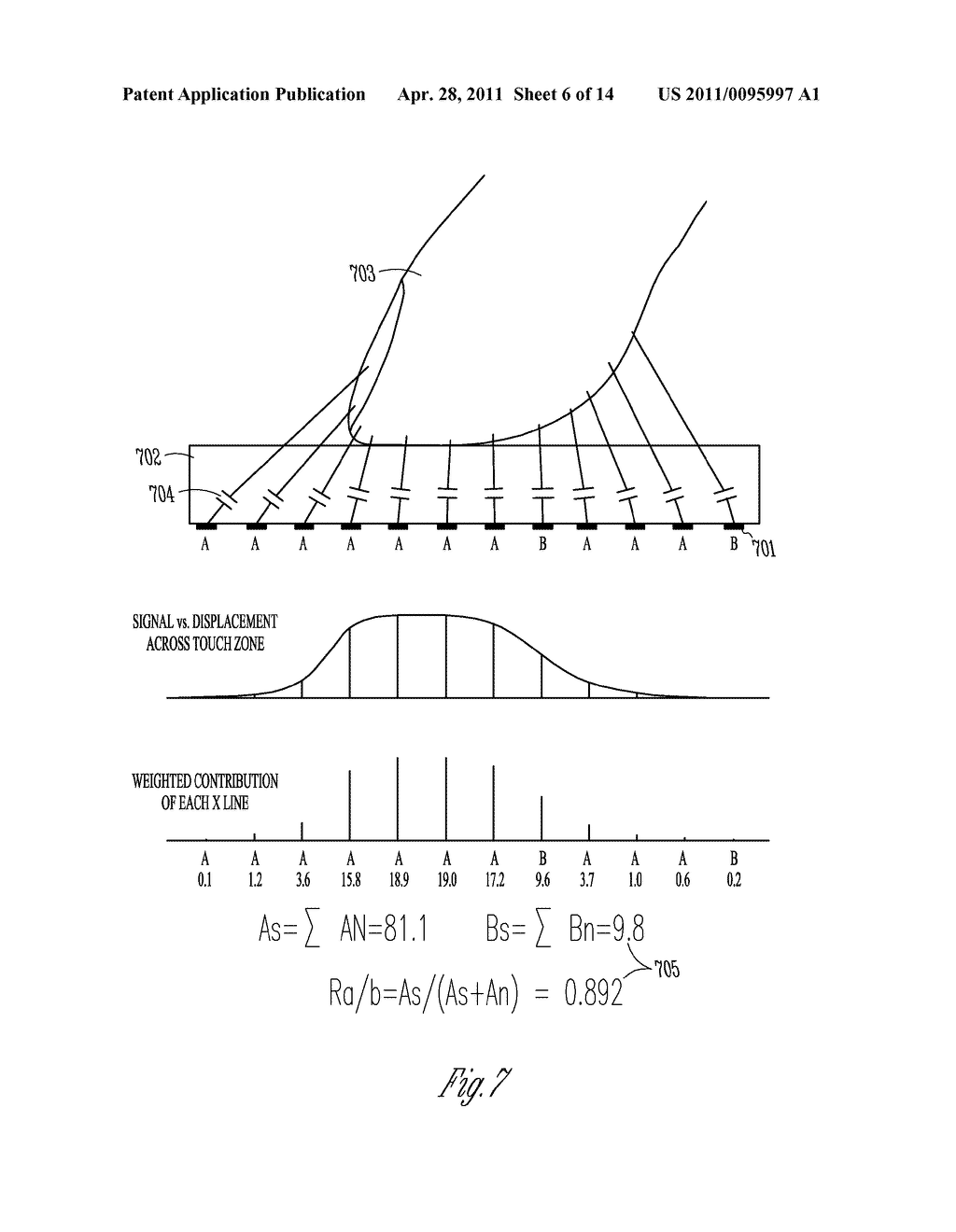 TOUCHSCREEN ELECTRODE ARRANGEMENT - diagram, schematic, and image 07