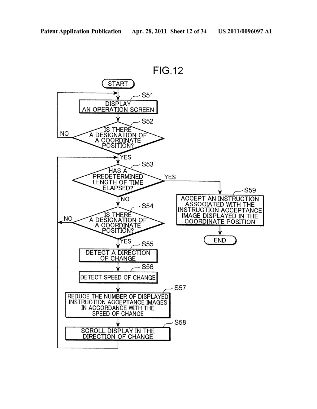 DISPLAY DEVICE AND DISPLAY CONTROL METHOD - diagram, schematic, and image 13