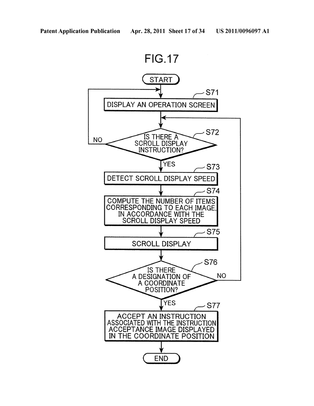 DISPLAY DEVICE AND DISPLAY CONTROL METHOD - diagram, schematic, and image 18