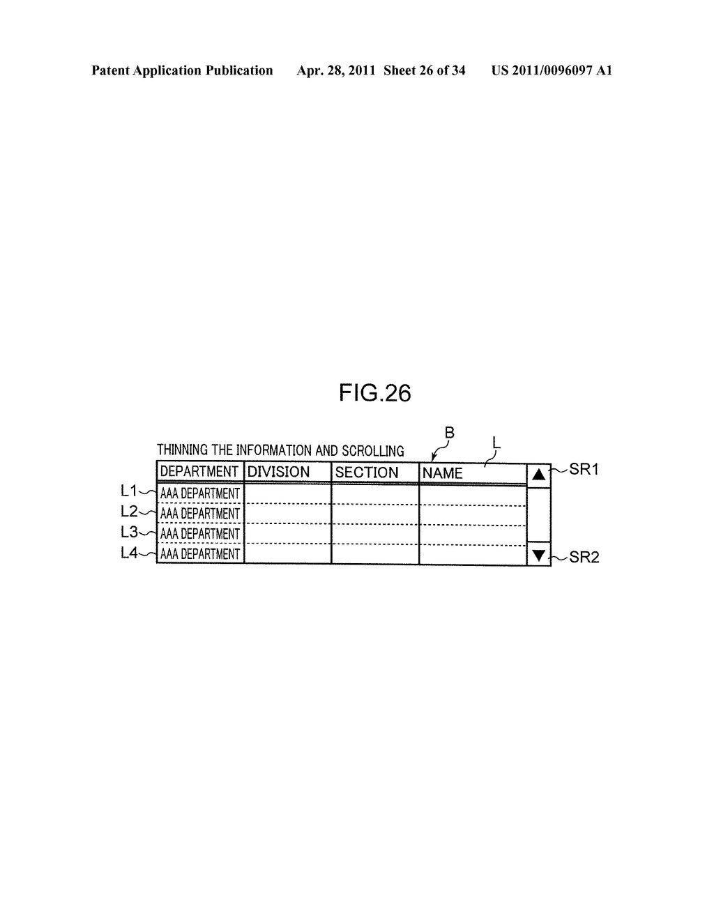 DISPLAY DEVICE AND DISPLAY CONTROL METHOD - diagram, schematic, and image 27