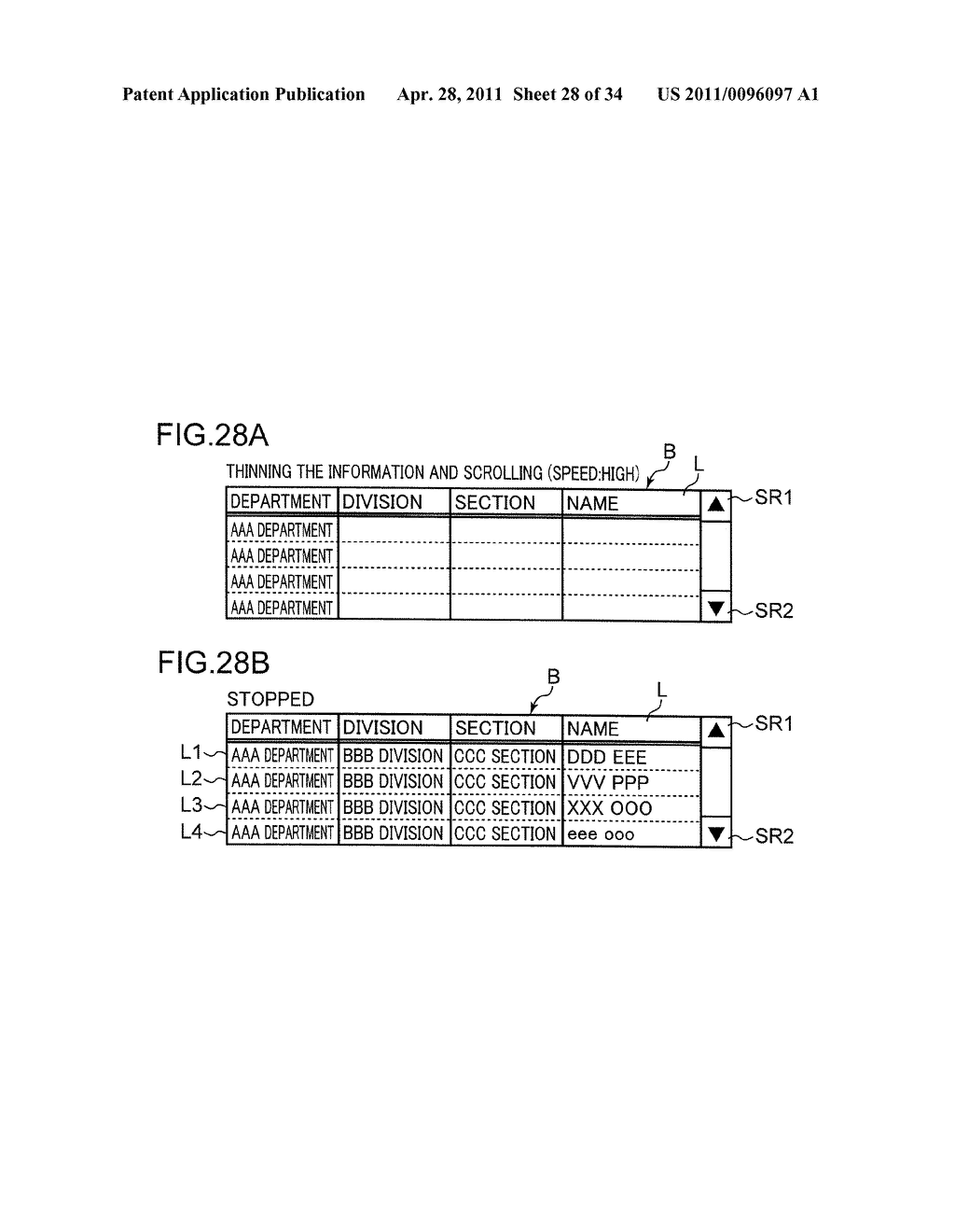 DISPLAY DEVICE AND DISPLAY CONTROL METHOD - diagram, schematic, and image 29