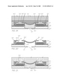 INKJET NOZZLE WITH PADDLE LAYER ARRANGED BETWEEN FIRST AND SECOND WAFERS diagram and image