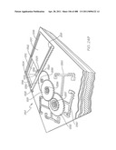 INKJET NOZZLE WITH PADDLE LAYER ARRANGED BETWEEN FIRST AND SECOND WAFERS diagram and image