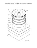 INKJET NOZZLE WITH PADDLE LAYER ARRANGED BETWEEN FIRST AND SECOND WAFERS diagram and image