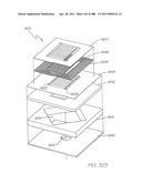 INKJET NOZZLE WITH PADDLE LAYER ARRANGED BETWEEN FIRST AND SECOND WAFERS diagram and image