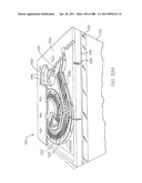 INKJET NOZZLE WITH PADDLE LAYER ARRANGED BETWEEN FIRST AND SECOND WAFERS diagram and image