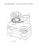 INKJET NOZZLE WITH PADDLE LAYER ARRANGED BETWEEN FIRST AND SECOND WAFERS diagram and image