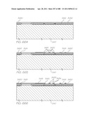 INKJET NOZZLE WITH PADDLE LAYER ARRANGED BETWEEN FIRST AND SECOND WAFERS diagram and image