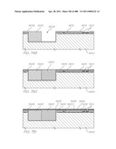 INKJET NOZZLE WITH PADDLE LAYER ARRANGED BETWEEN FIRST AND SECOND WAFERS diagram and image