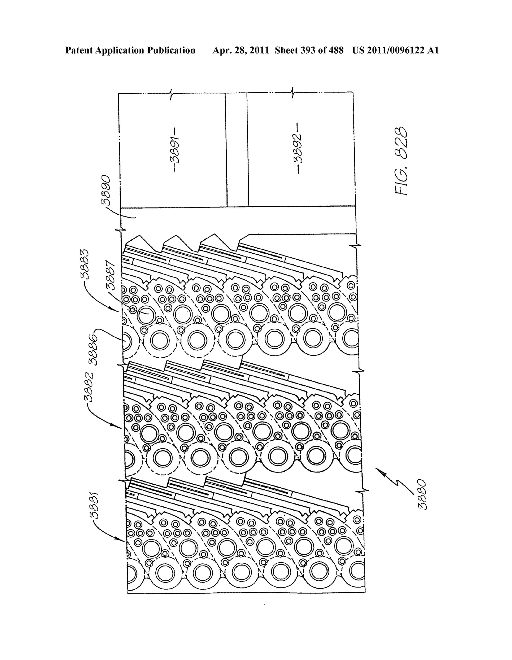 INKJET NOZZLE WITH PADDLE LAYER ARRANGED BETWEEN FIRST AND SECOND WAFERS - diagram, schematic, and image 394