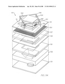 INKJET NOZZLE WITH PADDLE LAYER ARRANGED BETWEEN FIRST AND SECOND WAFERS diagram and image