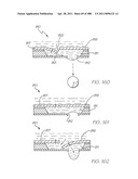 INKJET NOZZLE WITH PADDLE LAYER ARRANGED BETWEEN FIRST AND SECOND WAFERS diagram and image