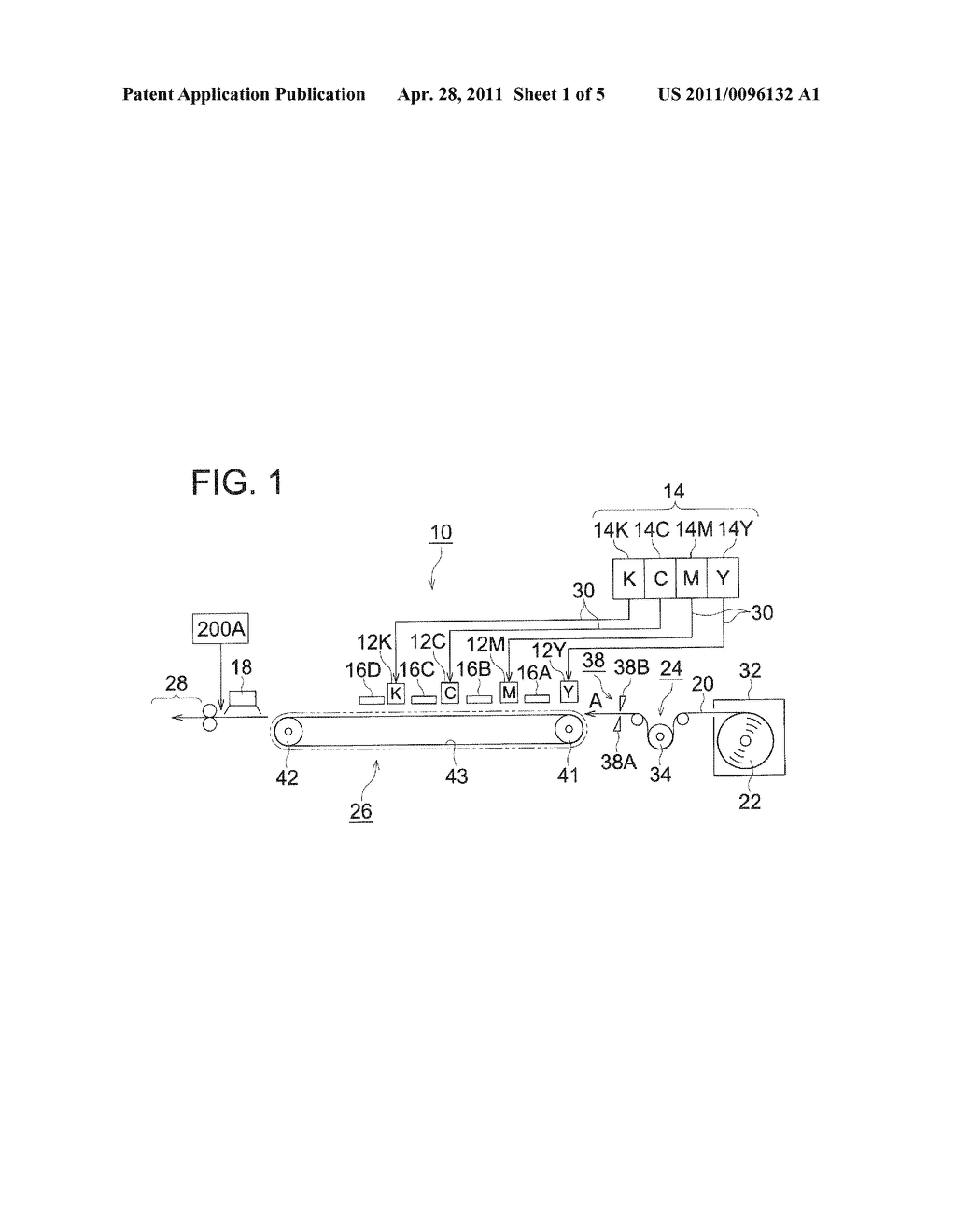 INK JET RECORDING DEVICE AND INK JET RECORDING METHOD - diagram, schematic, and image 02