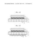 Light emitting diode array including apertures, line printer head, and method of manufacturing the light emitting diode array diagram and image