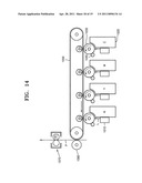 Light emitting diode array including apertures, line printer head, and method of manufacturing the light emitting diode array diagram and image