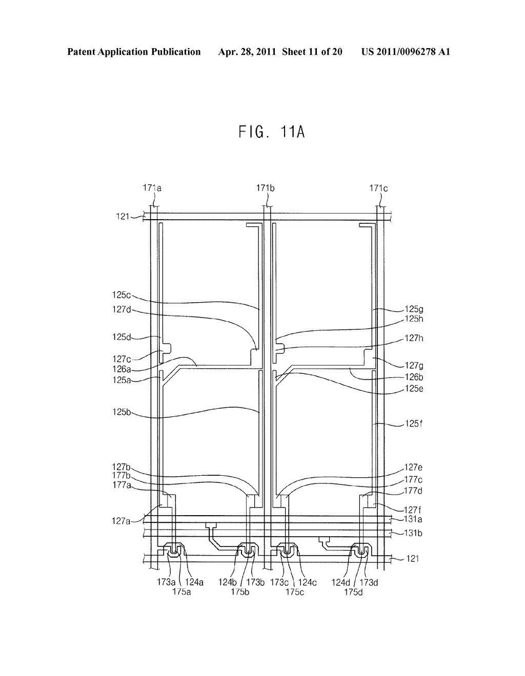 DISPLAY SUBSTRATE, METHOD OF MANUFACTURING THE SAME AND DISPLAY PANEL HAVING THE SAME - diagram, schematic, and image 12