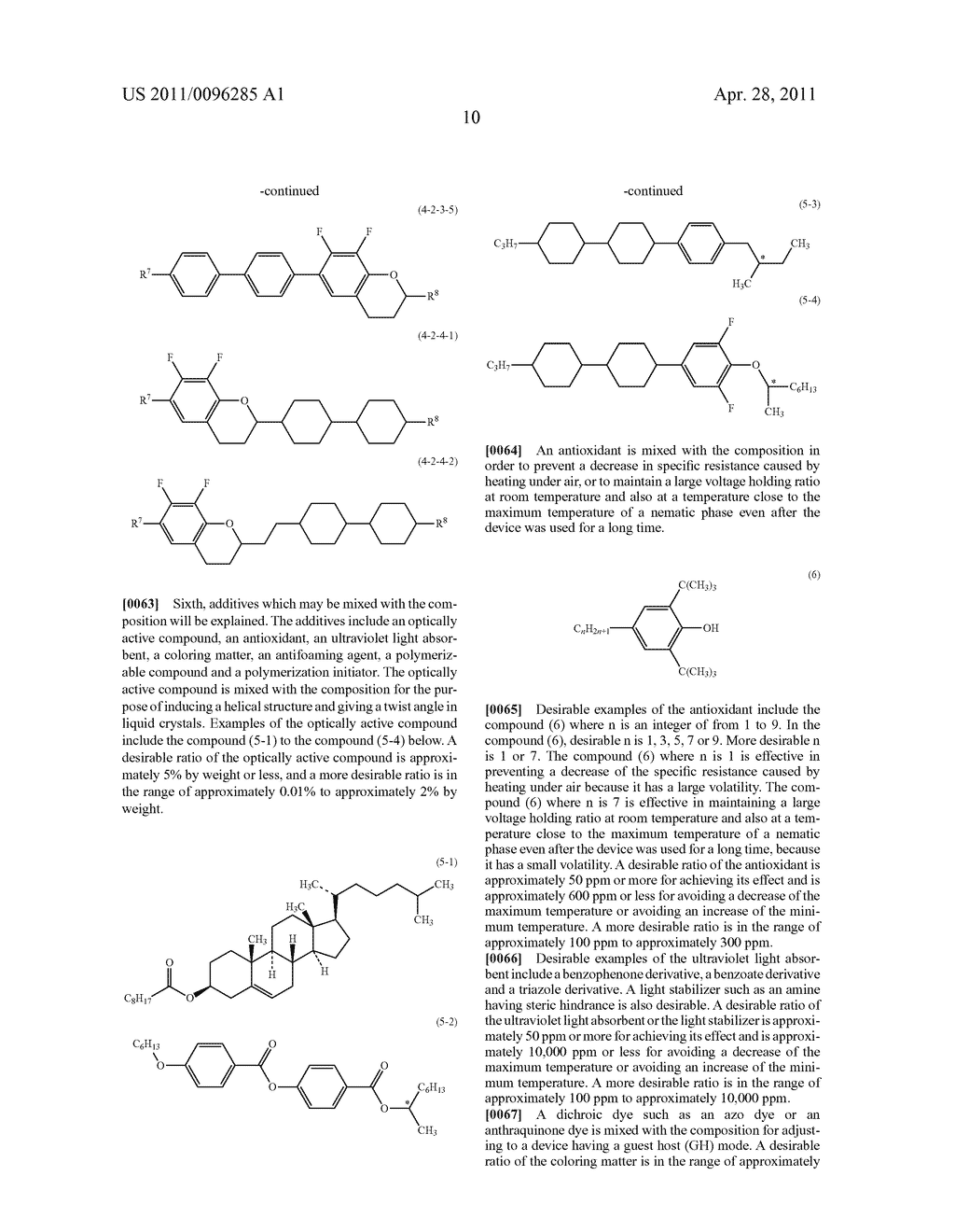 LIQUID CRYSTAL COMPOSITION AND LIQUID CRYSTAL DISPLAY DEVICE - diagram, schematic, and image 11