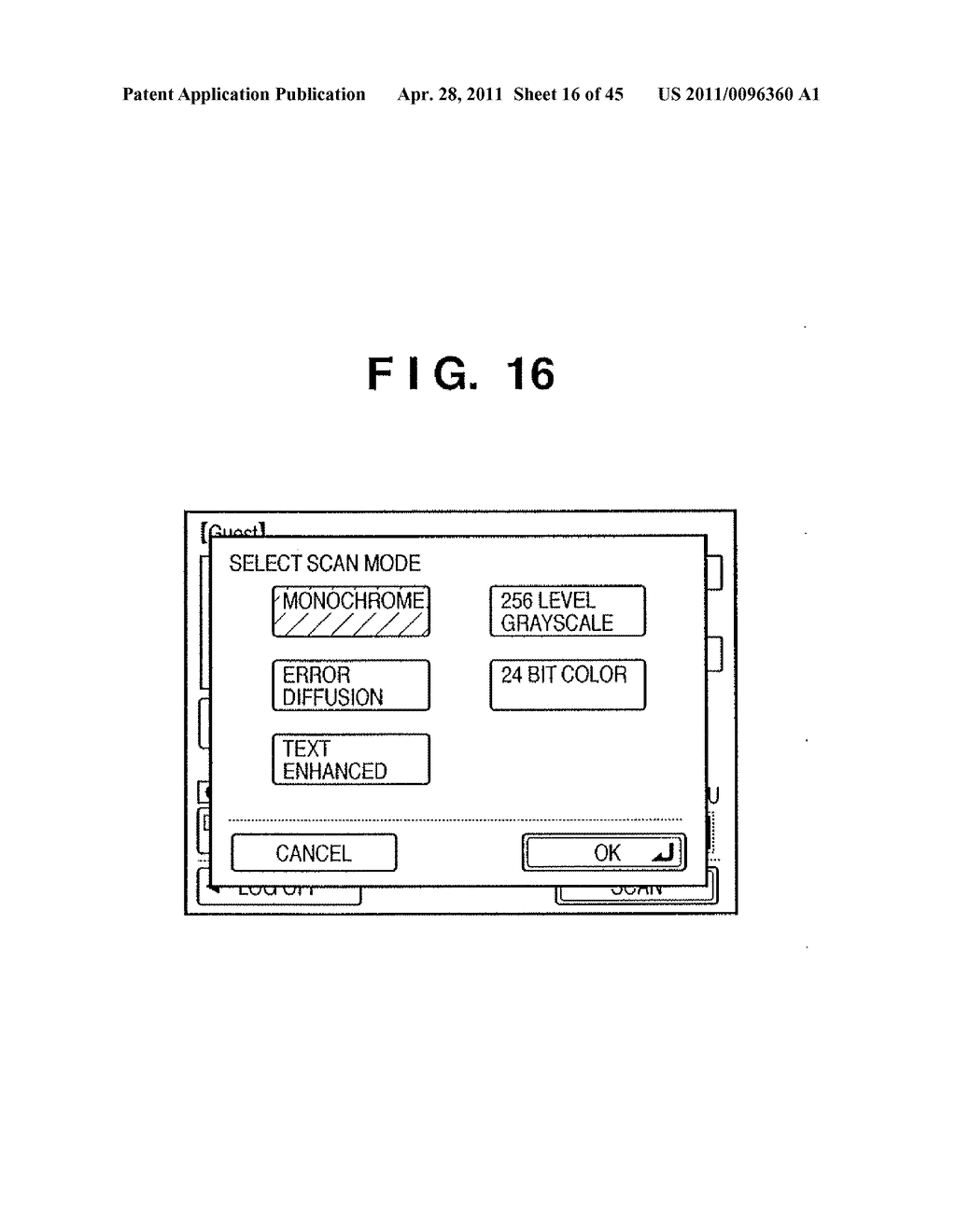 NETWORK SCANNING SYSTEM - diagram, schematic, and image 17