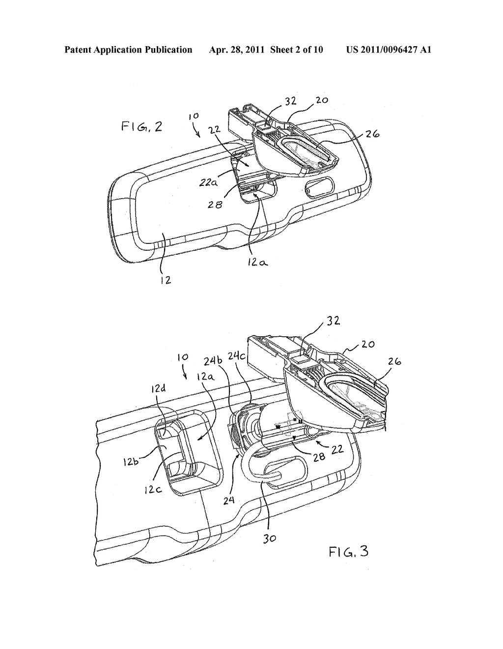 MOUNTING ASSEMBLY FOR VEHICLE INTERIOR MIRROR - diagram, schematic, and image 03