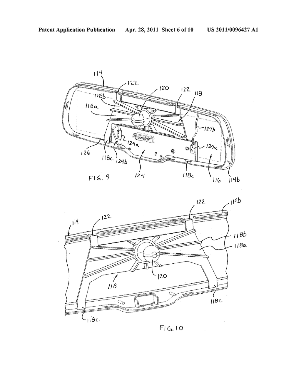 MOUNTING ASSEMBLY FOR VEHICLE INTERIOR MIRROR - diagram, schematic, and image 07