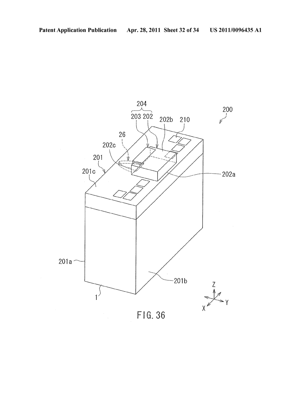 Heat-assisted magnetic recording head with laser diode fixed to slider - diagram, schematic, and image 33