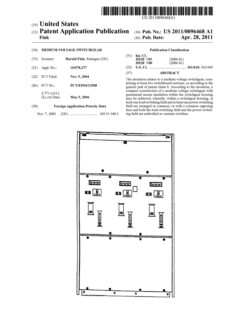 Medium-voltage switchgear - diagram, schematic, and image 01
