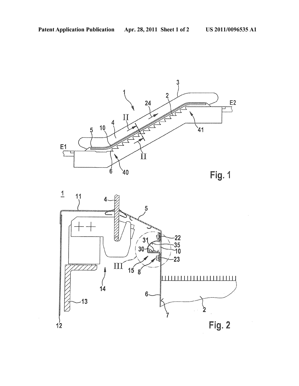 ESCALATOR OR MOVING WALKWAY WITH LED ILLUMINATION - diagram, schematic, and image 02