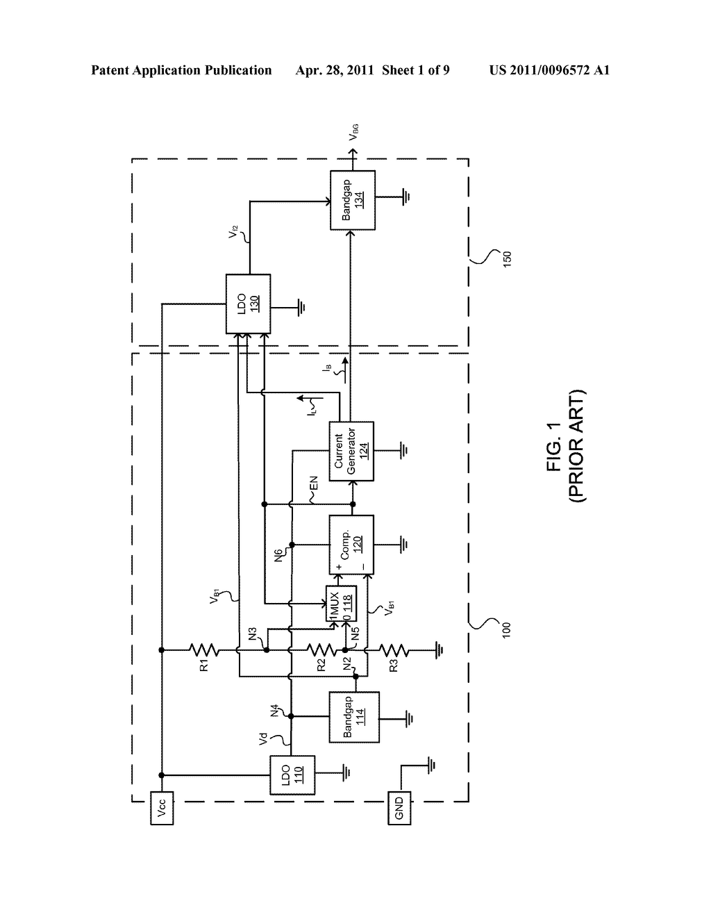 LOW POWER CONSUMPTION START-UP CIRCUIT WITH DYNAMIC SWITCHING - diagram, schematic, and image 02