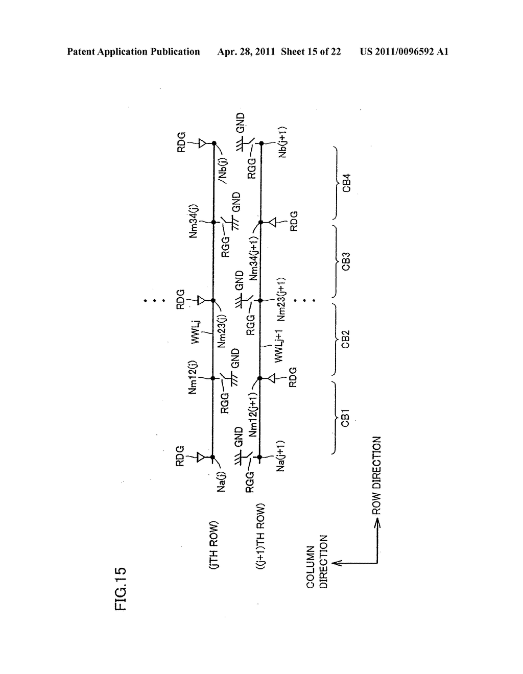 THIN FILM MAGNETIC MEMORY DEVICE WRITING DATA WITH BIDIRECTIONAL CURRENT - diagram, schematic, and image 16