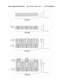 SEMICONDUCTOR MEMORY DEVICE INCLUDING ALTERNATELY ARRANGED CONTACT MEMBERS diagram and image