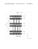 SEMICONDUCTOR MEMORY DEVICE INCLUDING ALTERNATELY ARRANGED CONTACT MEMBERS diagram and image