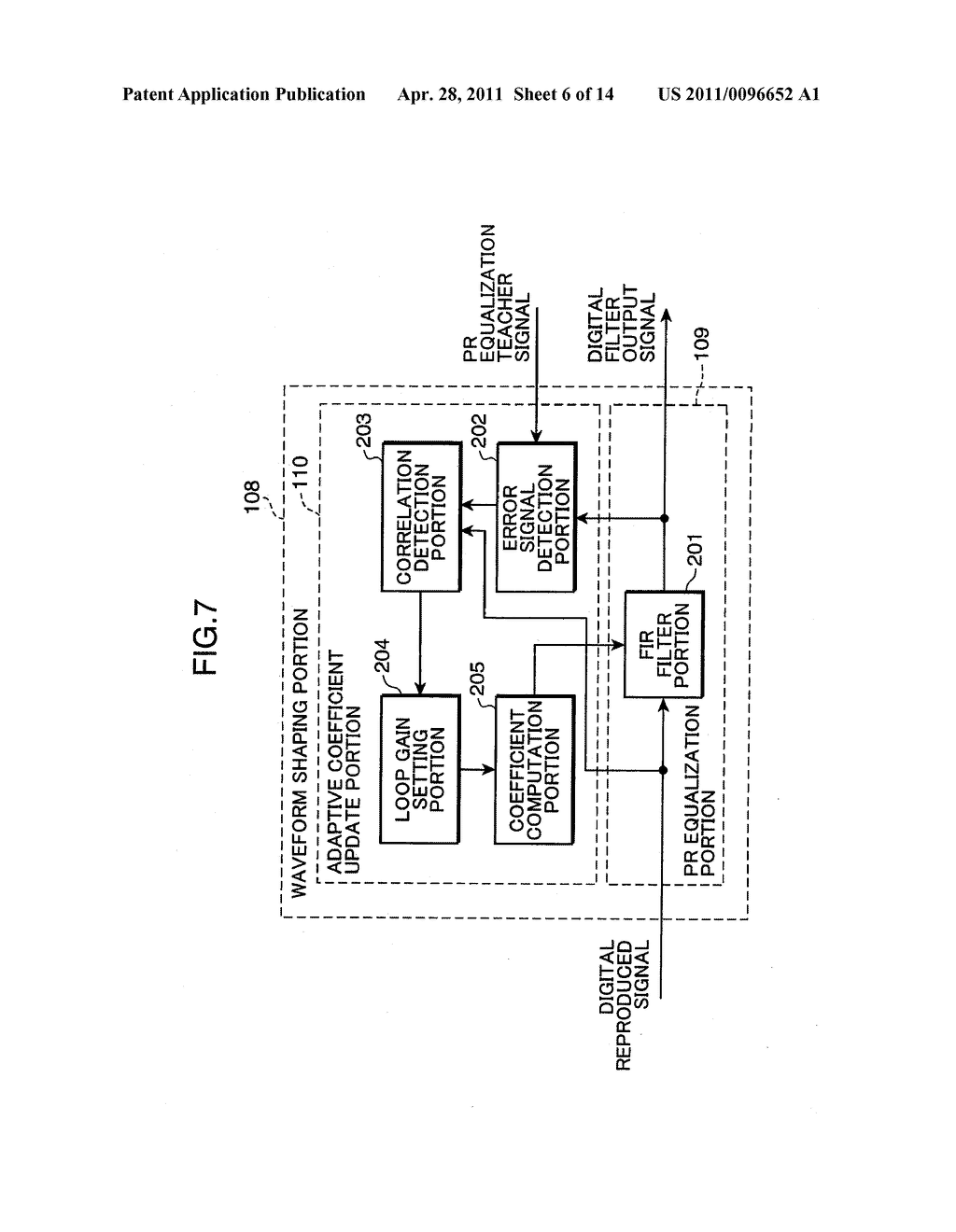 PHASE ERROR DETECTING DEVICE, WAVEFORM SHAPING DEVICE AND OPTICAL DISC DEVICE - diagram, schematic, and image 07