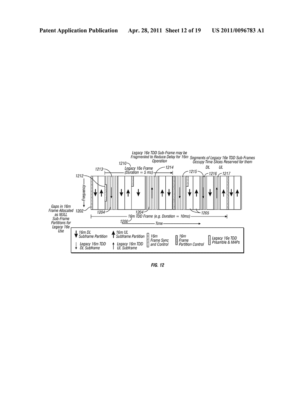 FLEXIBLE OFDM/OFDMA FRAME STRUCTURE FOR COMMUNICATION SYSTEMS - diagram, schematic, and image 13