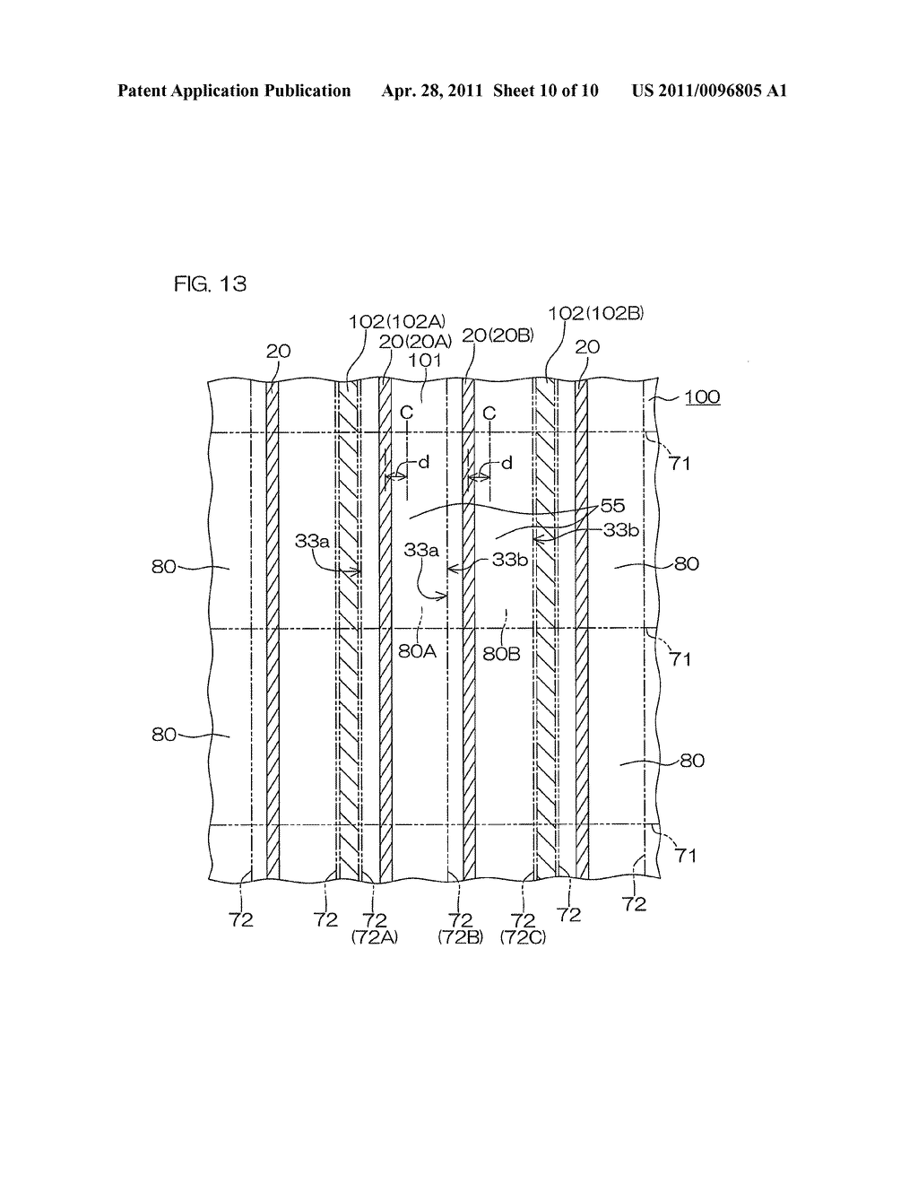 NITRIDE SEMICONDUCTOR LASER DEVICE AND METHOD OF MANUFACTURING THE SAME - diagram, schematic, and image 11