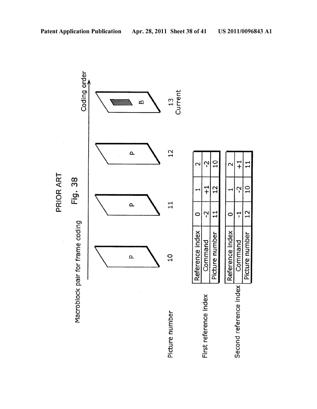 FIELD/FRAME ADAPTIVE CODING AND DECODING METHOD WITH FIELD/FRAME INDEX AND APPARATUS FOR PERFORMING THE SAME - diagram, schematic, and image 39