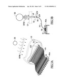 Linear X-ray detector using fiber optic face plate to alter optical path diagram and image