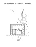 Linear X-ray detector using fiber optic face plate to alter optical path diagram and image