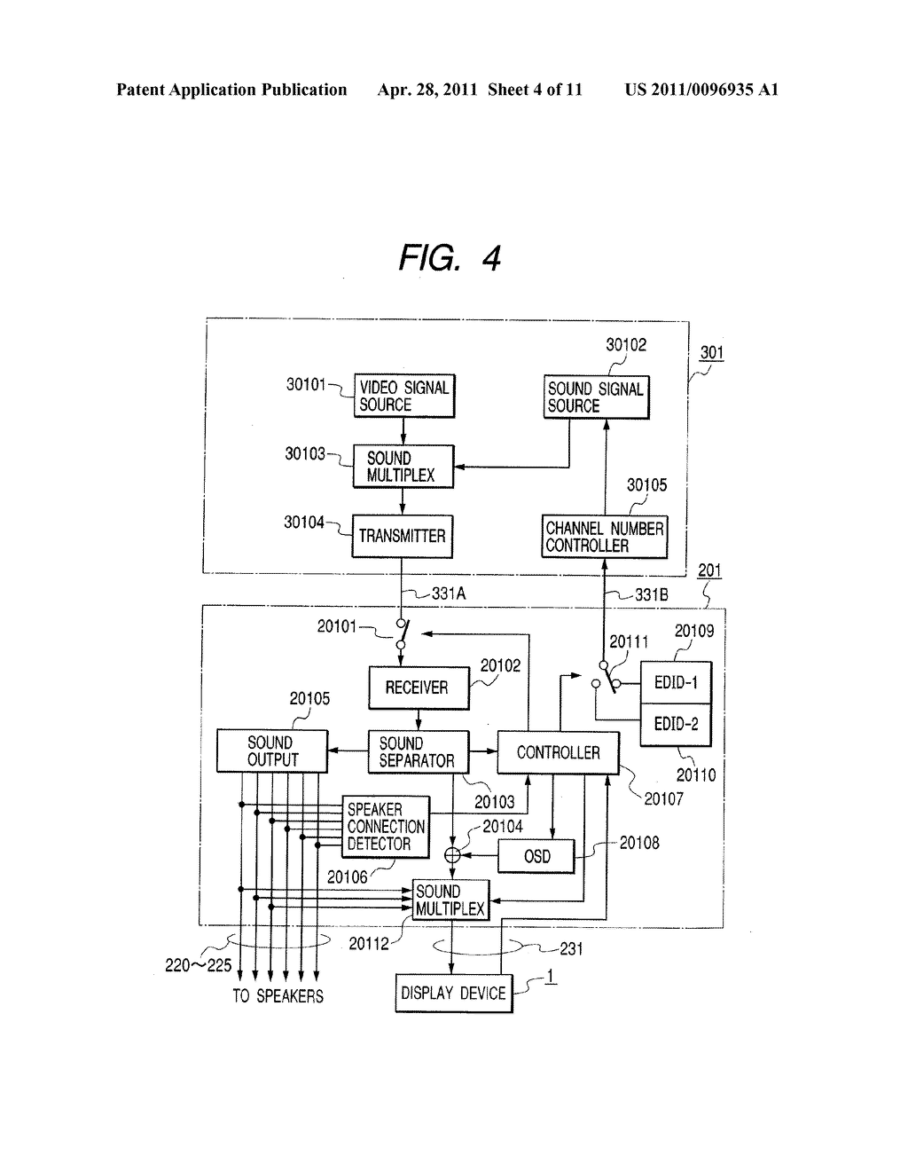 Sound Processing Unit, Sound Processing System, Audio Output Unit and Display Device - diagram, schematic, and image 05